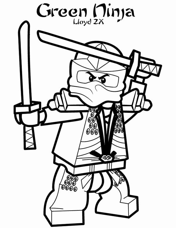 Lego Ninjago Coloring Pages Free Printable 24