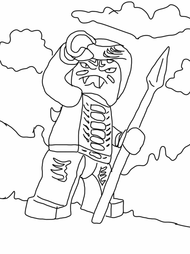 Lego Ninjago Coloring Pages Free Printable 28