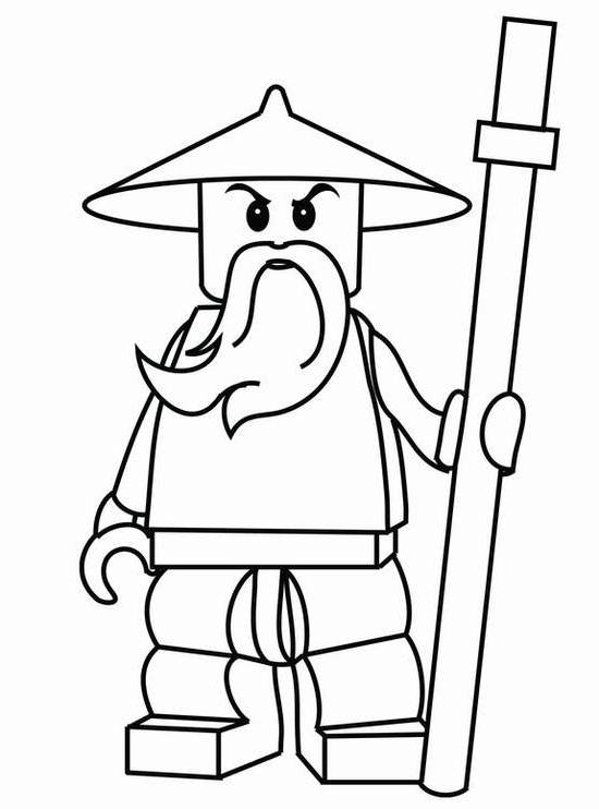 Lego Ninjago Coloring Pages Free Printable 29