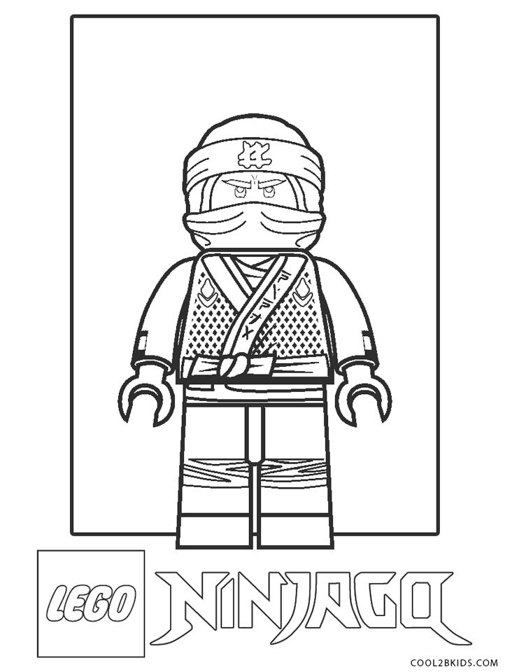 Lego Ninjago Coloring Pages Free Printable 33