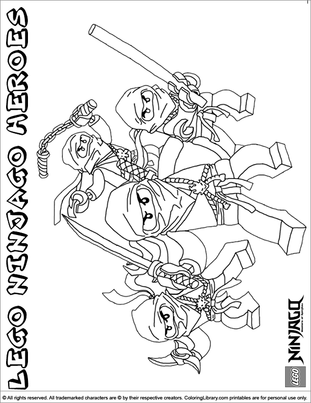 Lego Ninjago Coloring Pages Free Printable 38