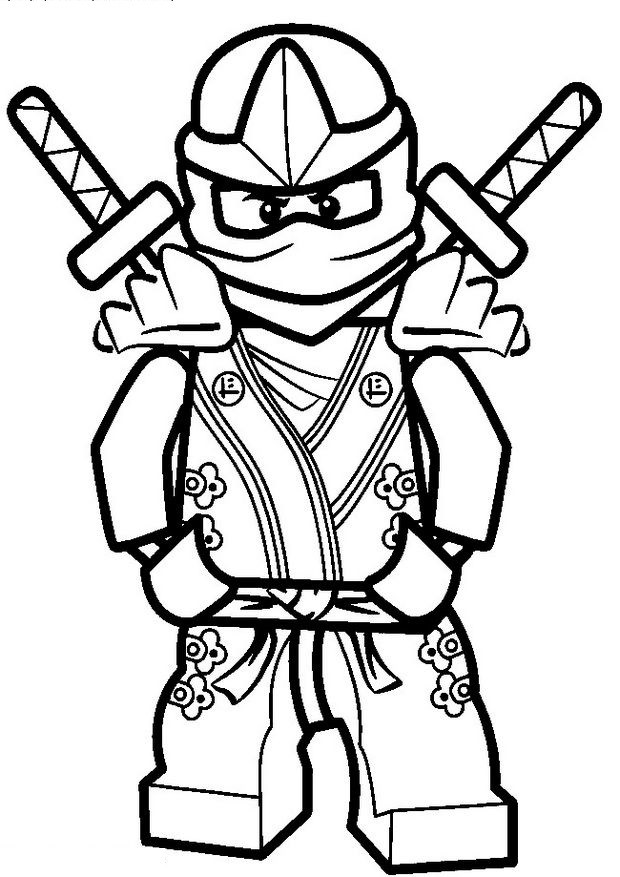 Lego Ninjago Coloring Pages Free Printable 41