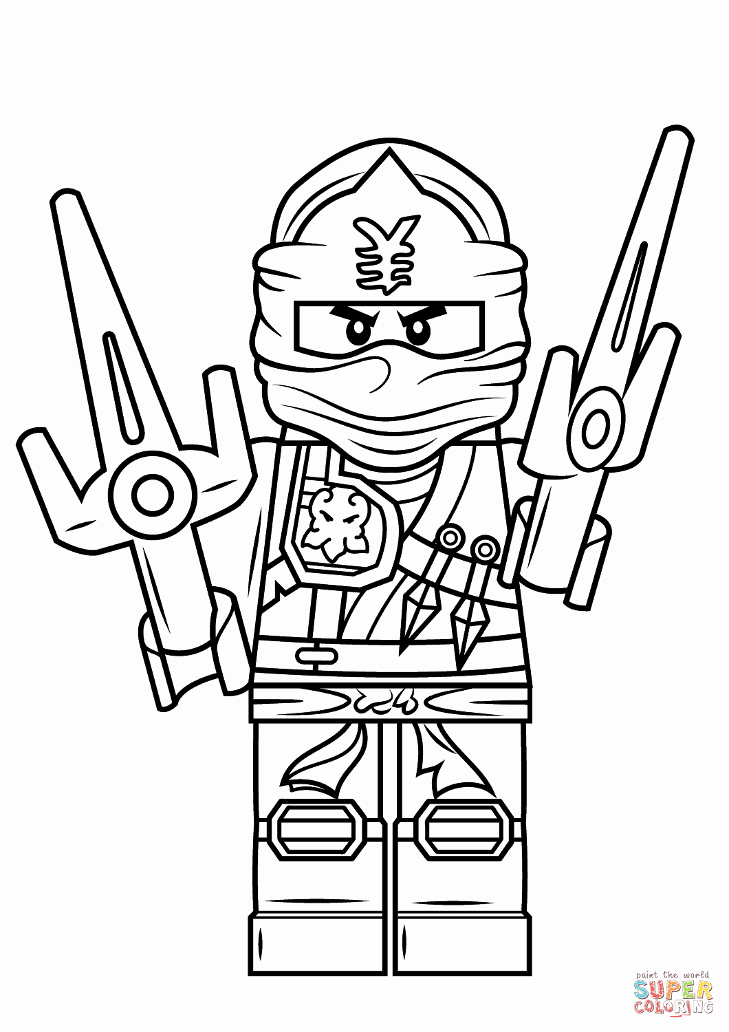 Lego Ninjago Coloring Pages Free Printable 42