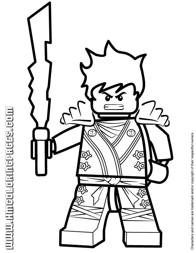 Lego Ninjago Coloring Pages Free Printable 47