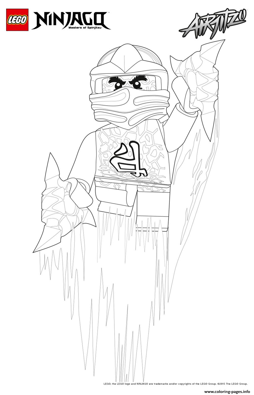 Lego Ninjago Coloring Pages Free Printable 49