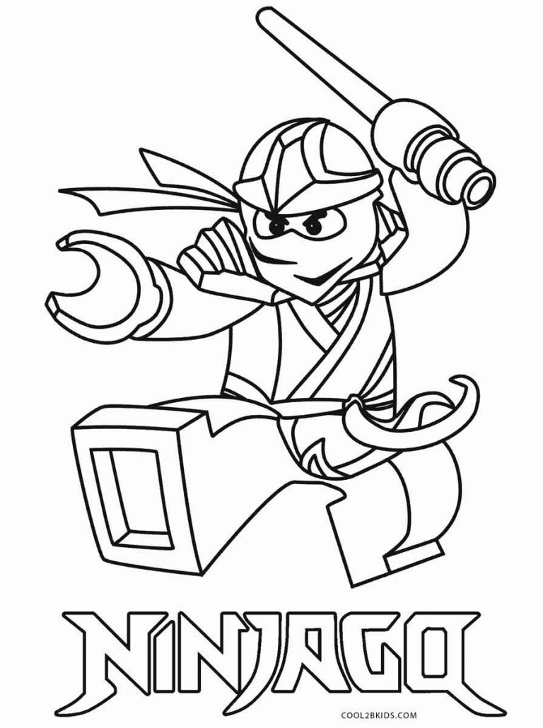 Lego Ninjago Coloring Pages Free Printable 51