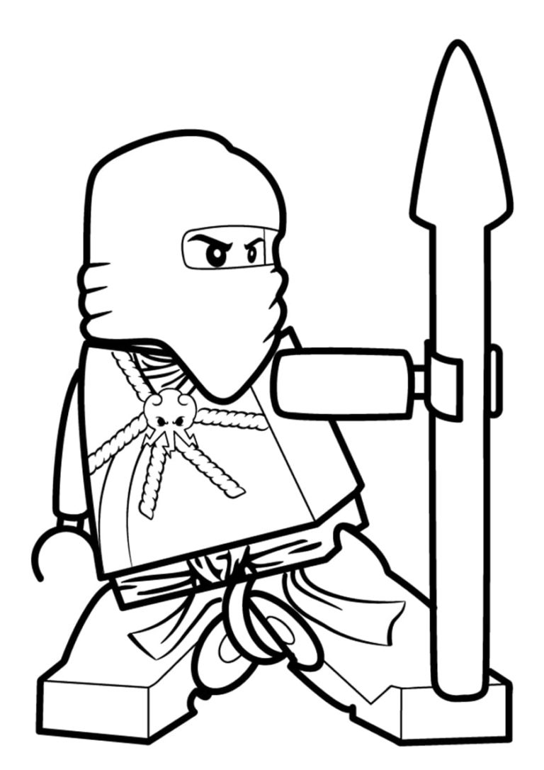 Lego Ninjago Coloring Pages Free Printable 52