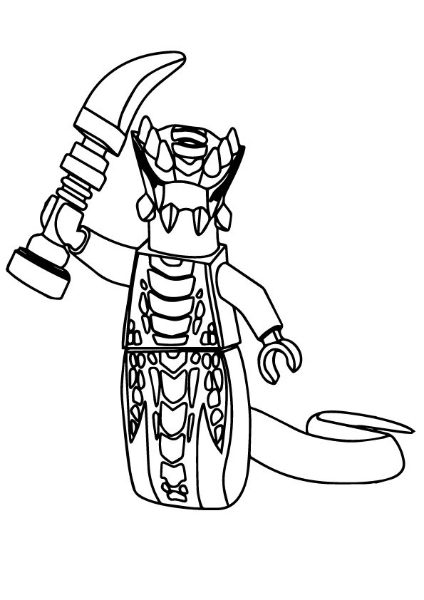 Lego Ninjago Coloring Pages Free Printable 54