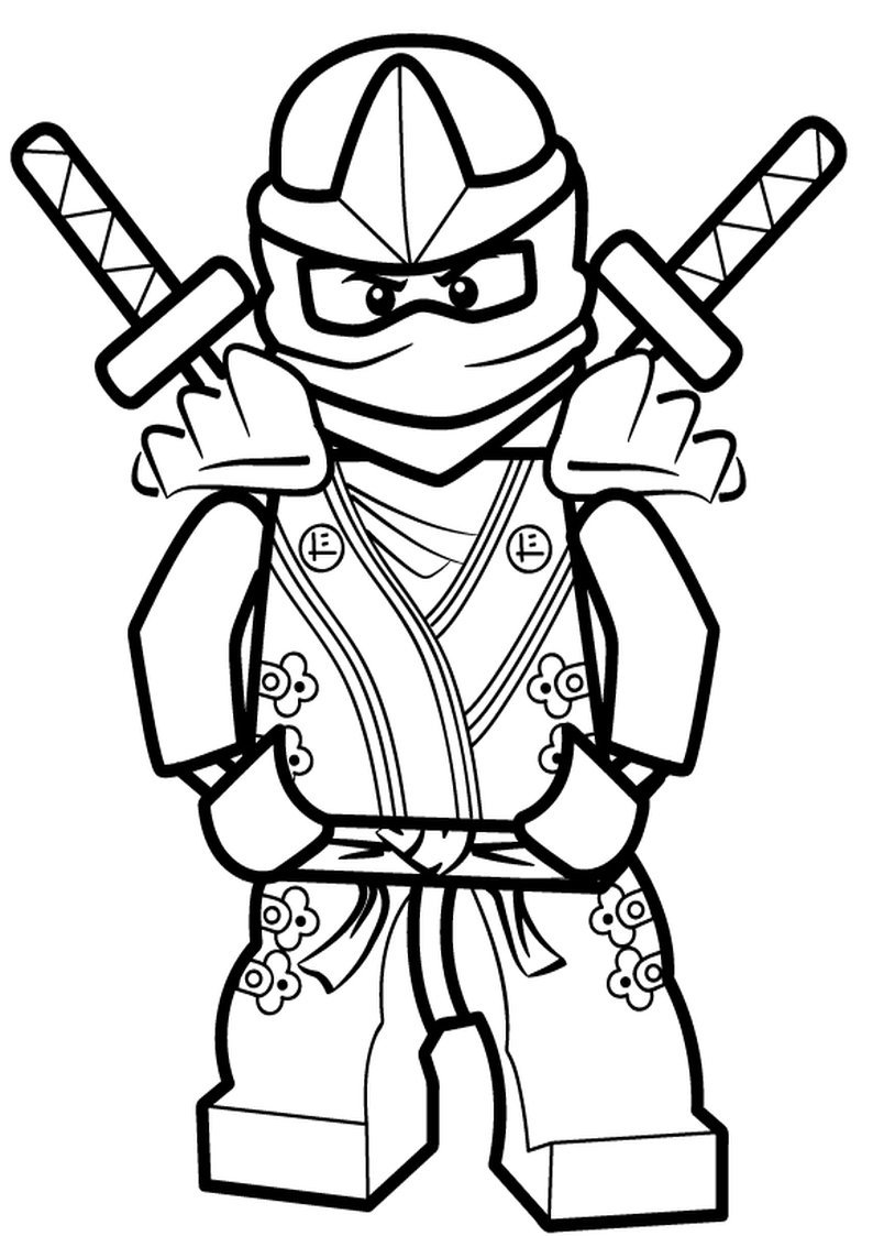 Lego Ninjago Coloring Pages Free Printable 55