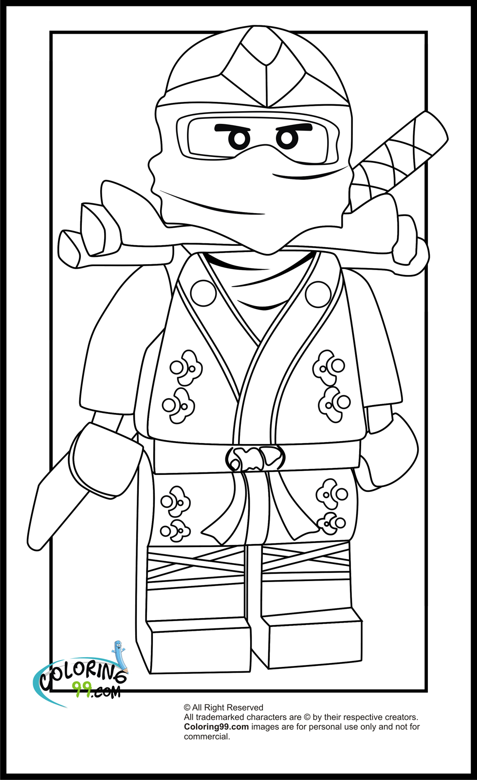 Lego Ninjago Coloring Pages Free Printable 57