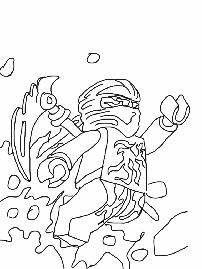 Lego Ninjago Coloring Pages Free Printable 58