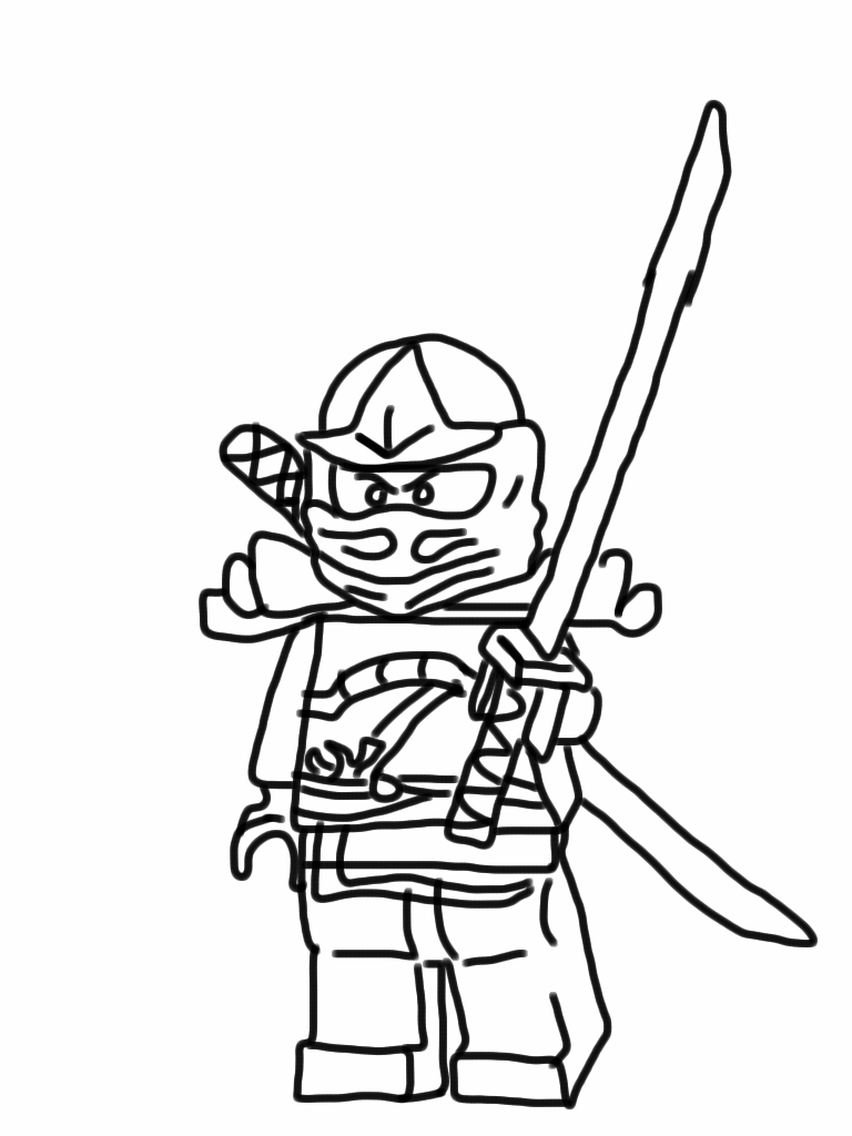 Lego Ninjago Coloring Pages Free Printable 6