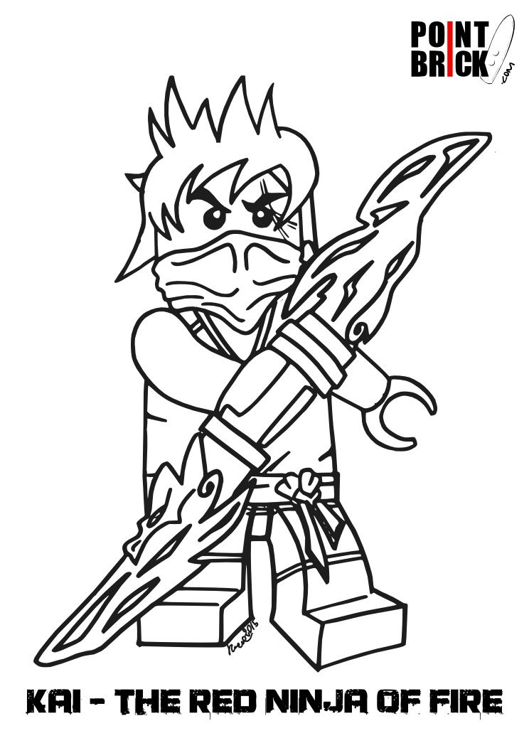 Lego Ninjago Coloring Pages Free Printable 62