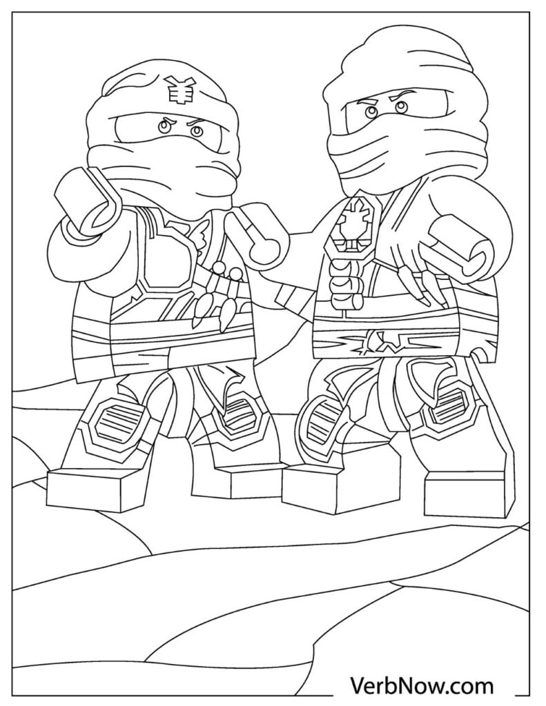 Lego Ninjago Coloring Pages Free Printable 67