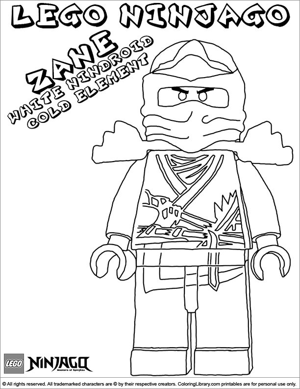 Lego Ninjago Coloring Pages Free Printable 72