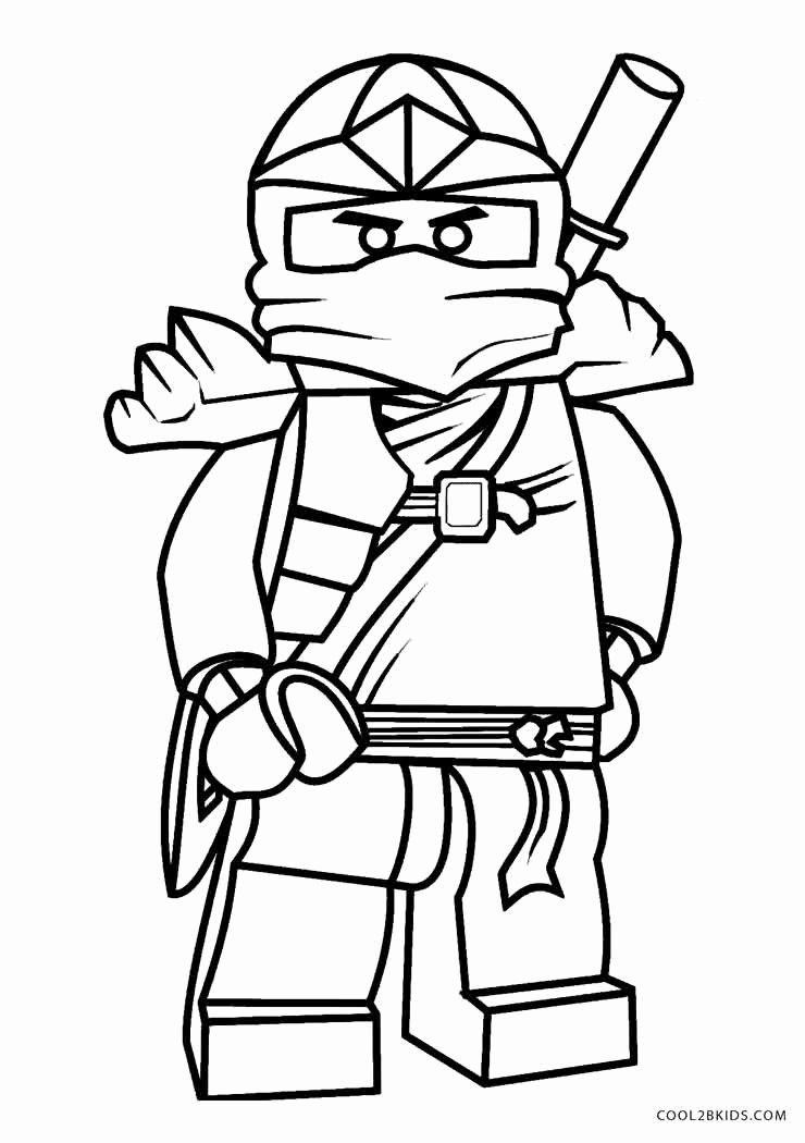 Lego Ninjago Coloring Pages Free Printable 76