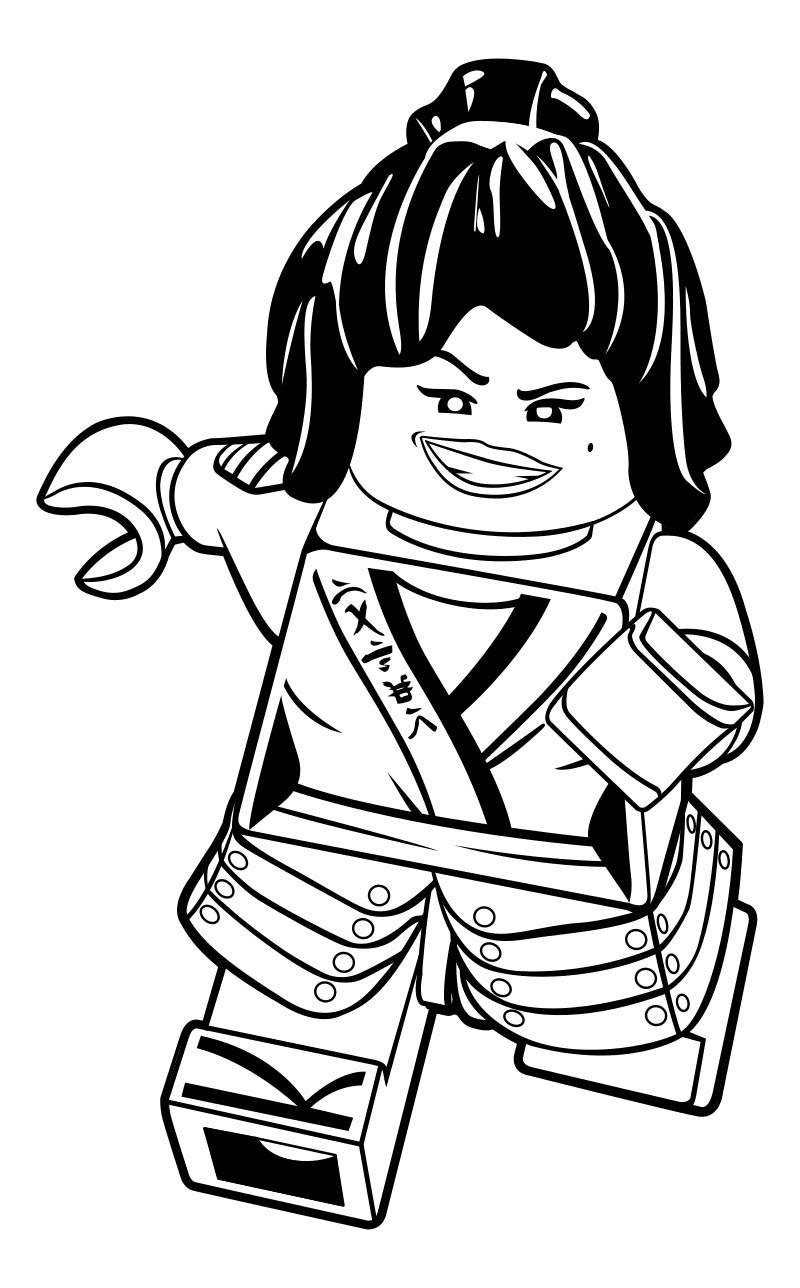 Lego Ninjago Coloring Pages Free Printable 82