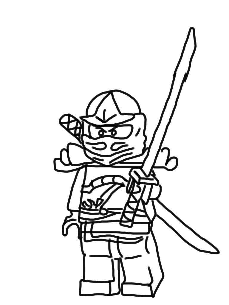 Lego Ninjago Coloring Pages Free Printable 83