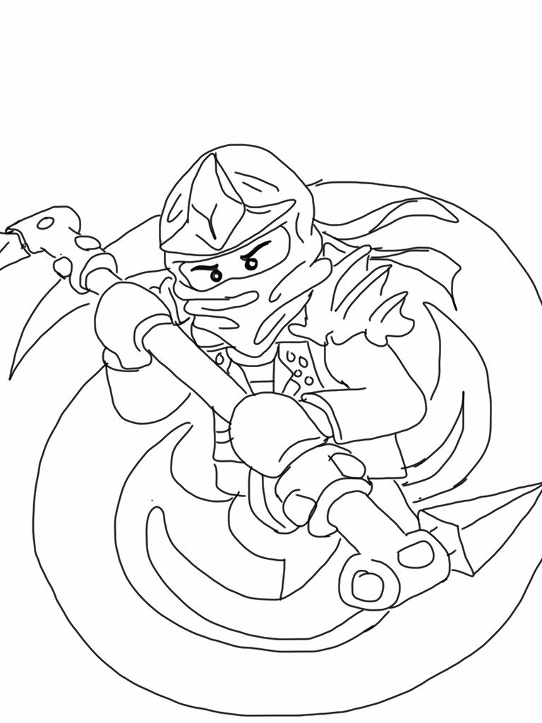 Lego Ninjago Coloring Pages Free Printable 85