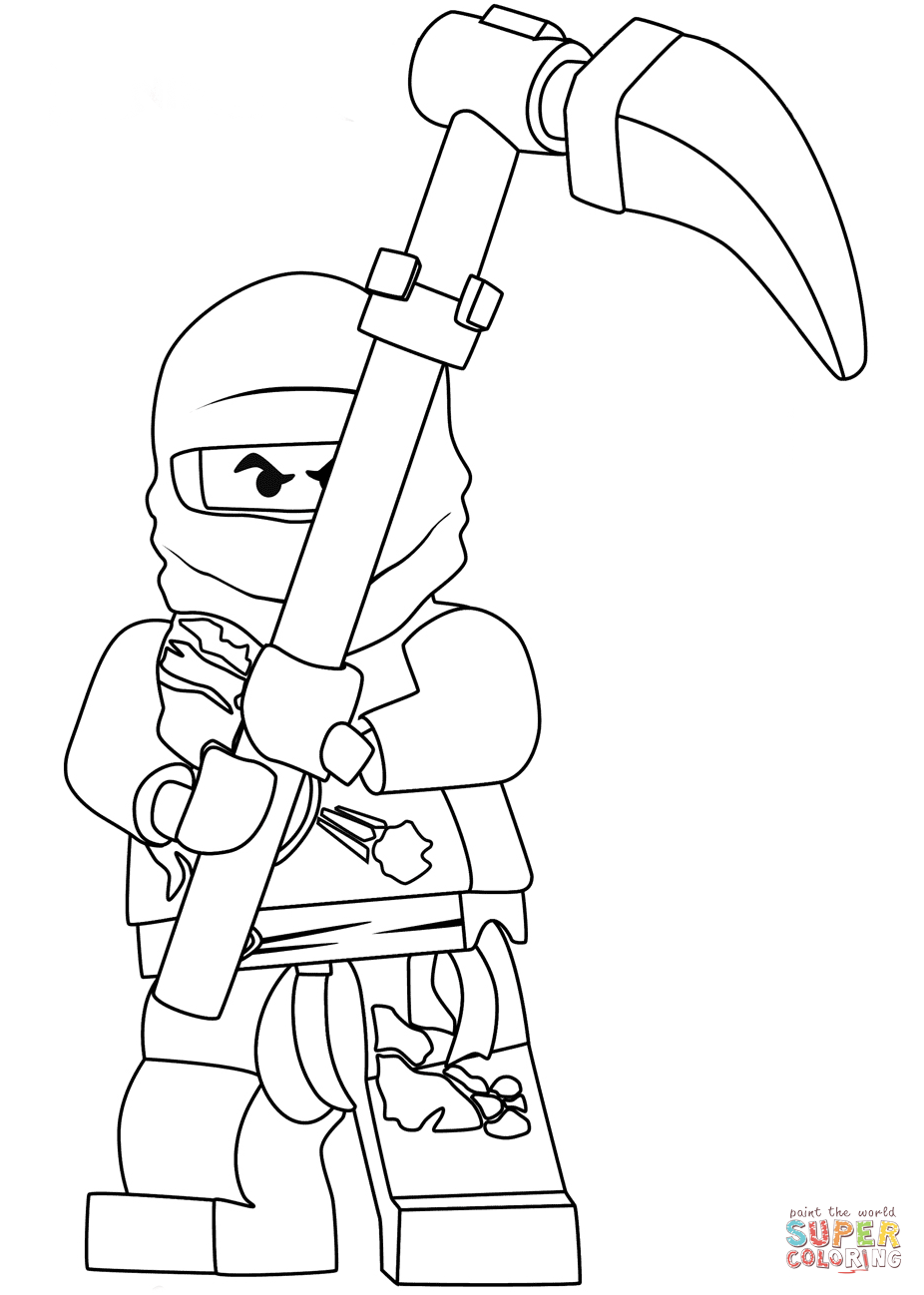 Lego Ninjago Coloring Pages Free Printable 88