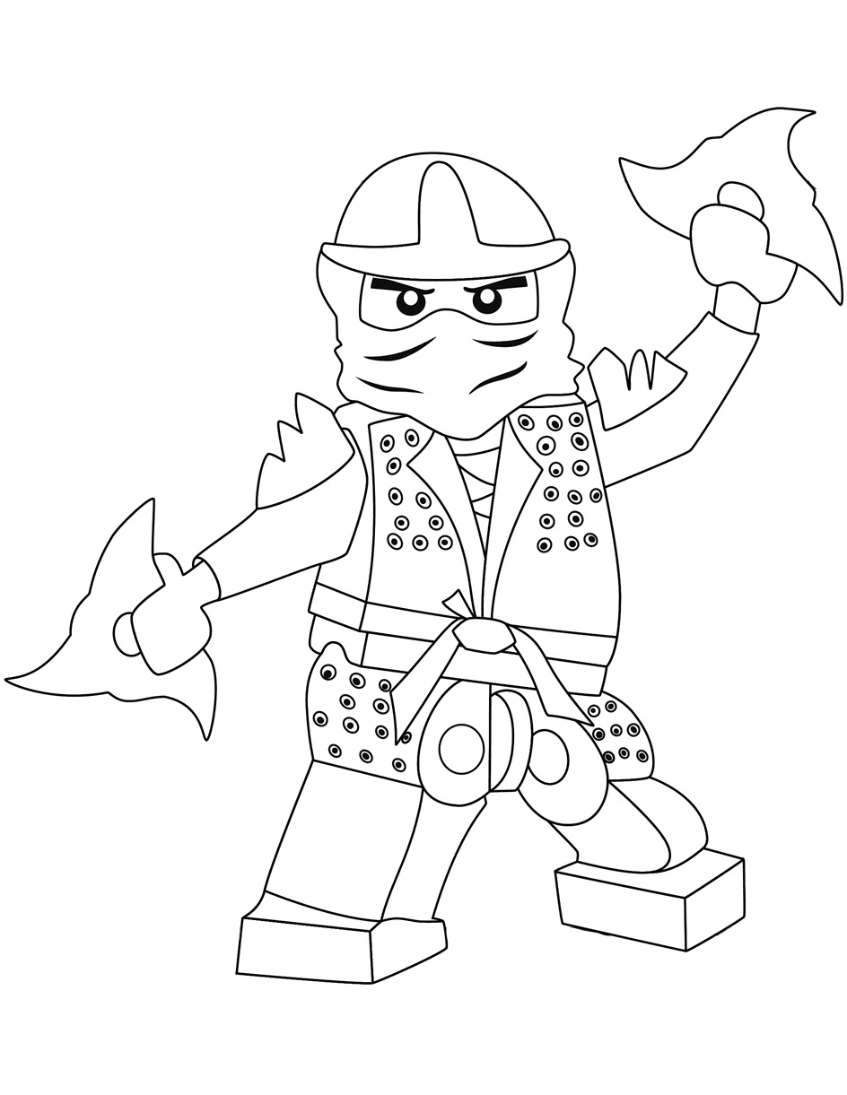 Lego Ninjago Coloring Pages Free Printable 89