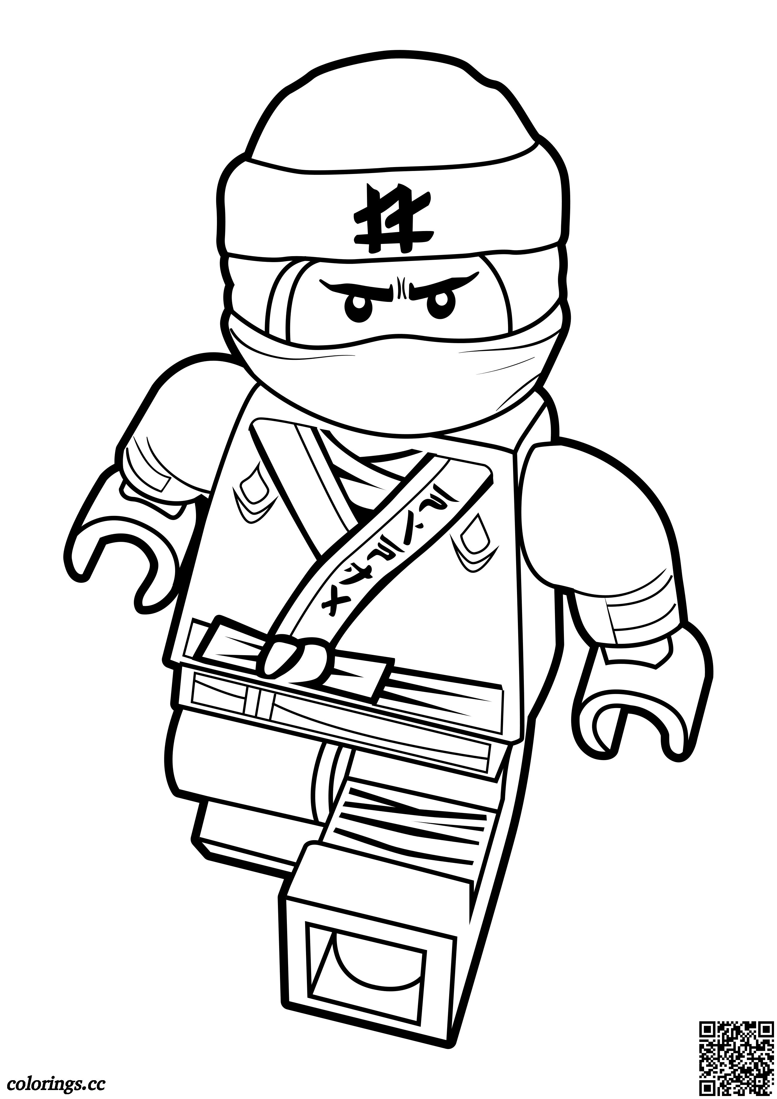 Lego Ninjago Coloring Pages Free Printable 90