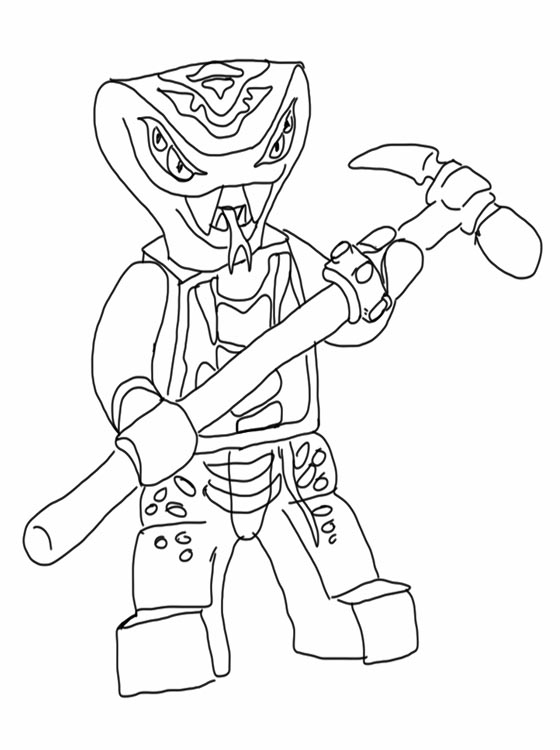 Lego Ninjago Coloring Pages Free Printable 91