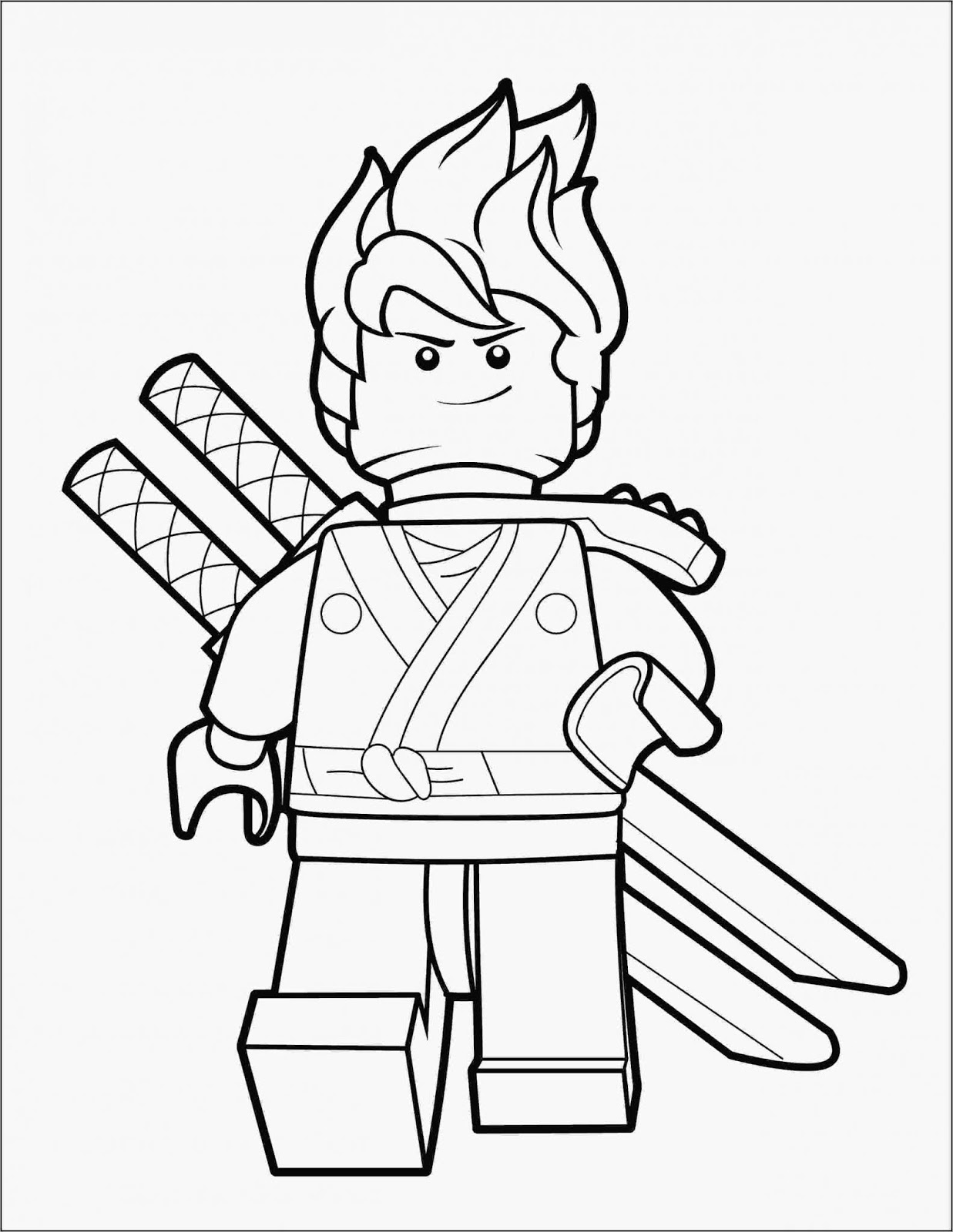 Lego Ninjago Coloring Pages Free Printable 95