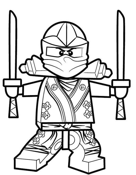 Lego Ninjago Coloring Pages Free Printable 96