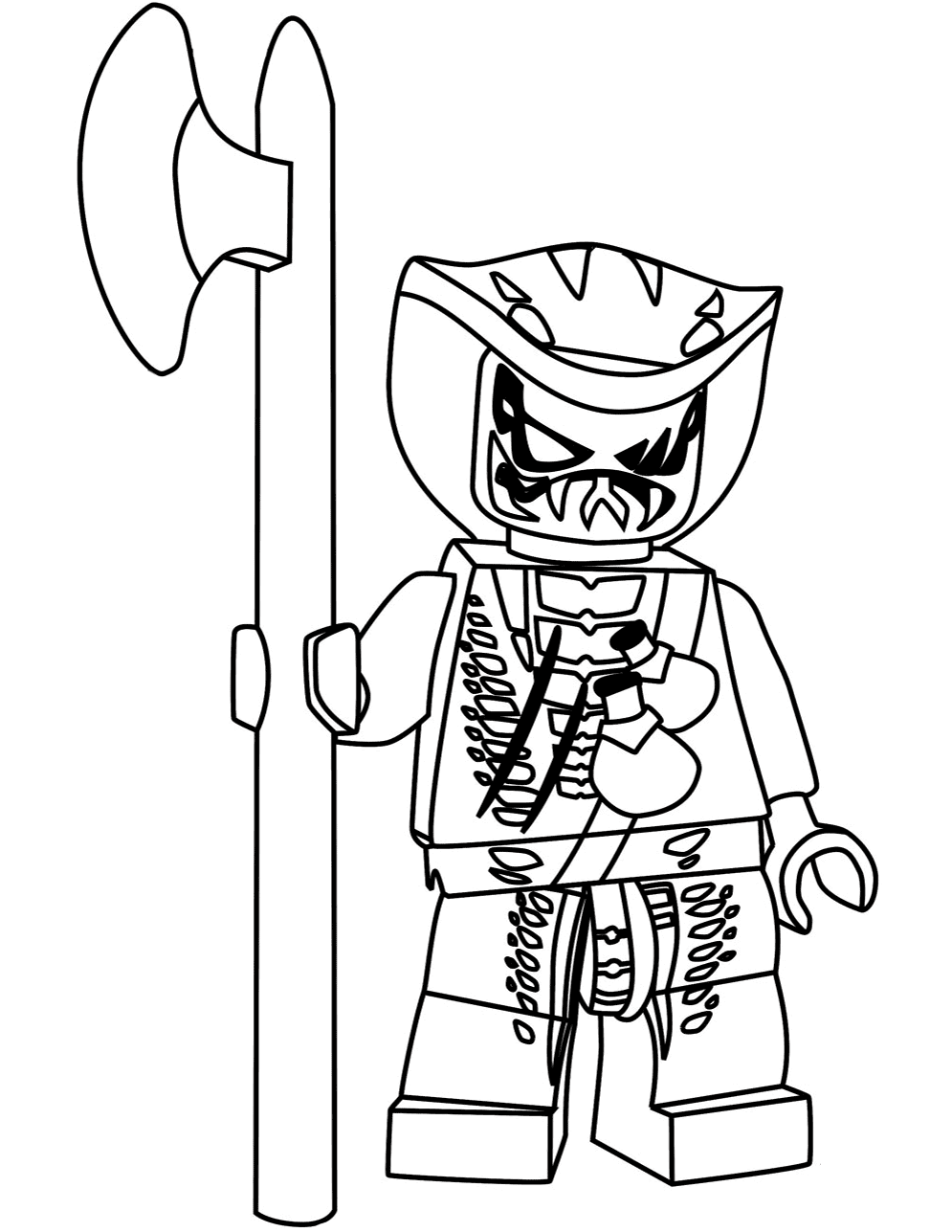 Lego Ninjago Coloring Pages Free Printable 97