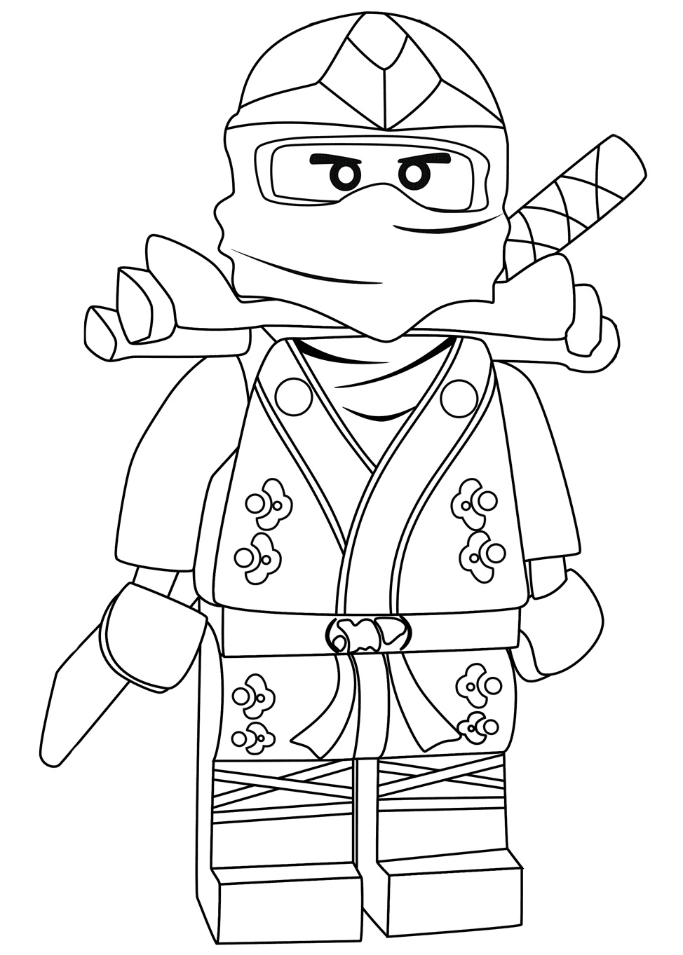 Lego Ninjago Coloring Pages Free Printable 98