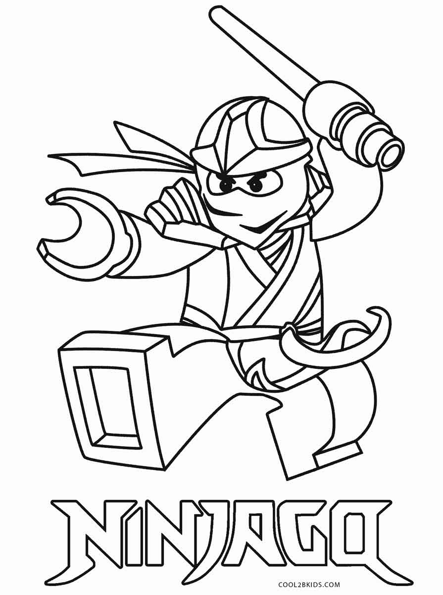 Lego Ninjago Coloring Pages Free Printable 99