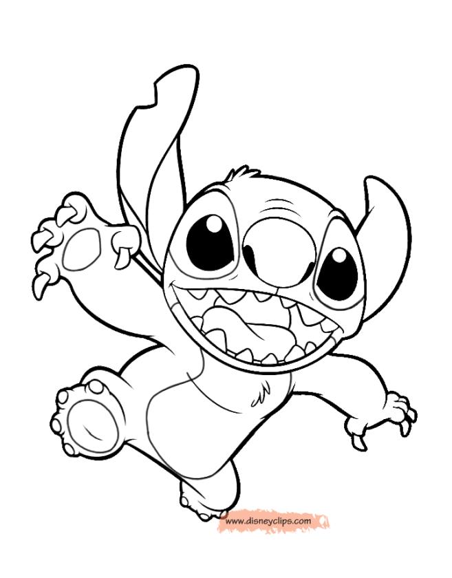 Lilo and Stitch Coloring Pages Free Printable 14