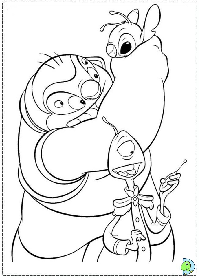 Lilo and Stitch Coloring Pages Free Printable 50