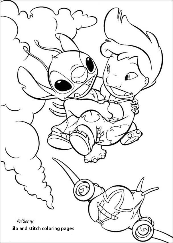 Lilo and Stitch Coloring Pages Free Printable 55