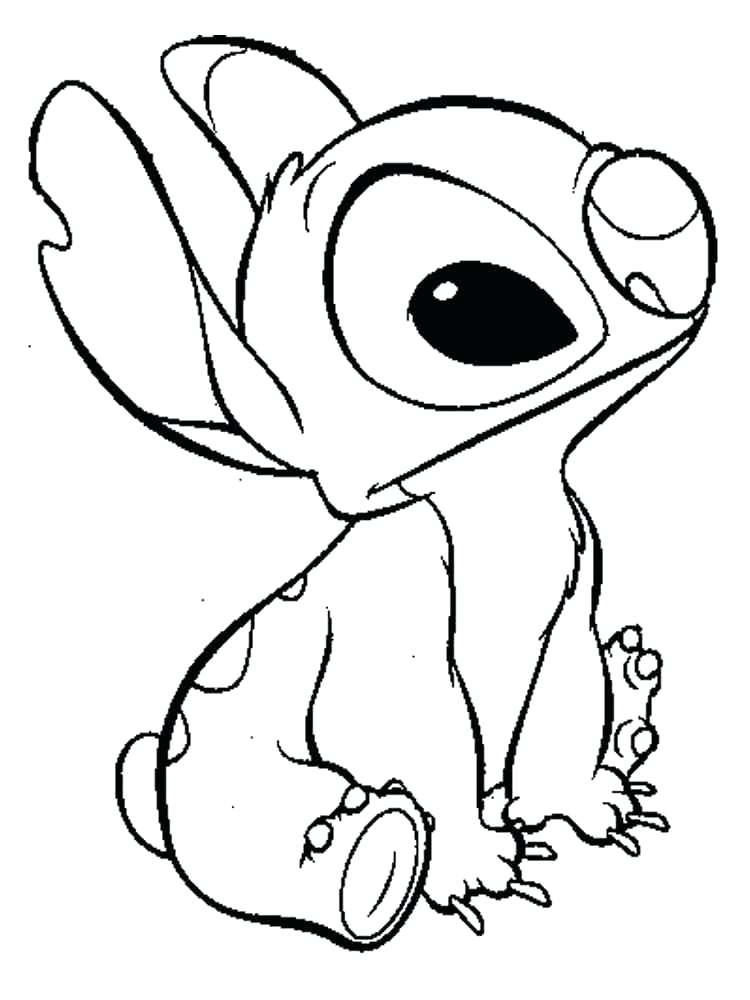 Lilo and Stitch Coloring Pages Free Printable 6