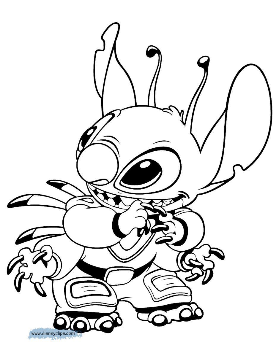 Lilo and Stitch Coloring Pages Free Printable 70