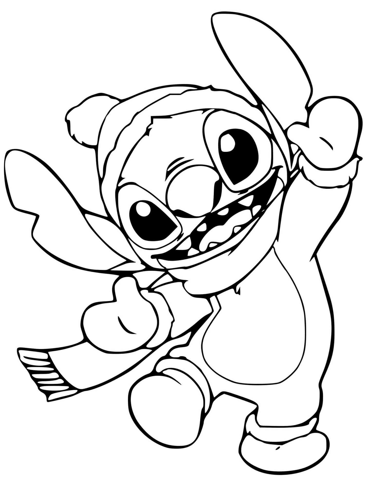 Lilo and Stitch Coloring Pages Free Printable 91