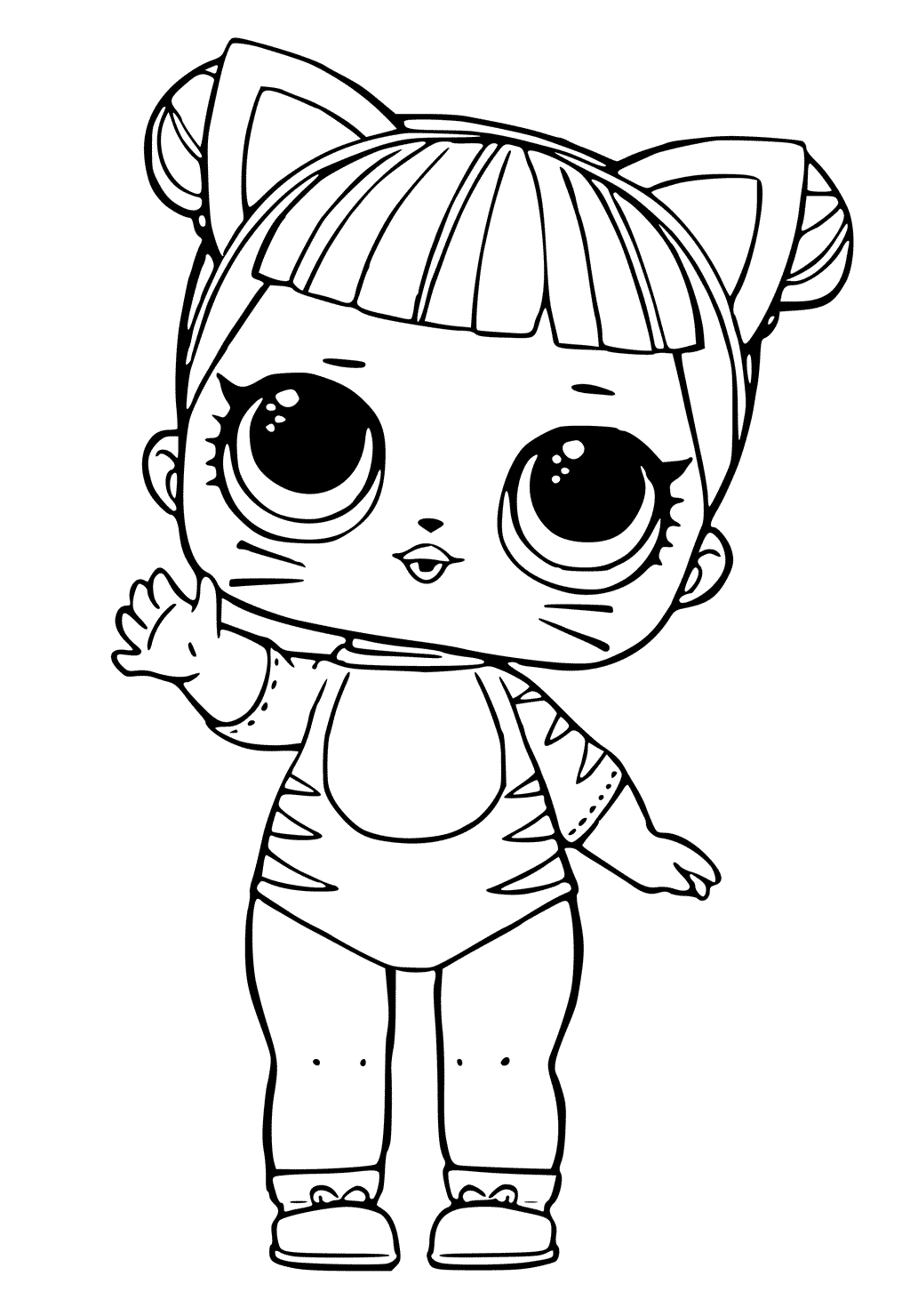 Lol Doll Coloring Pages Free Printable 102