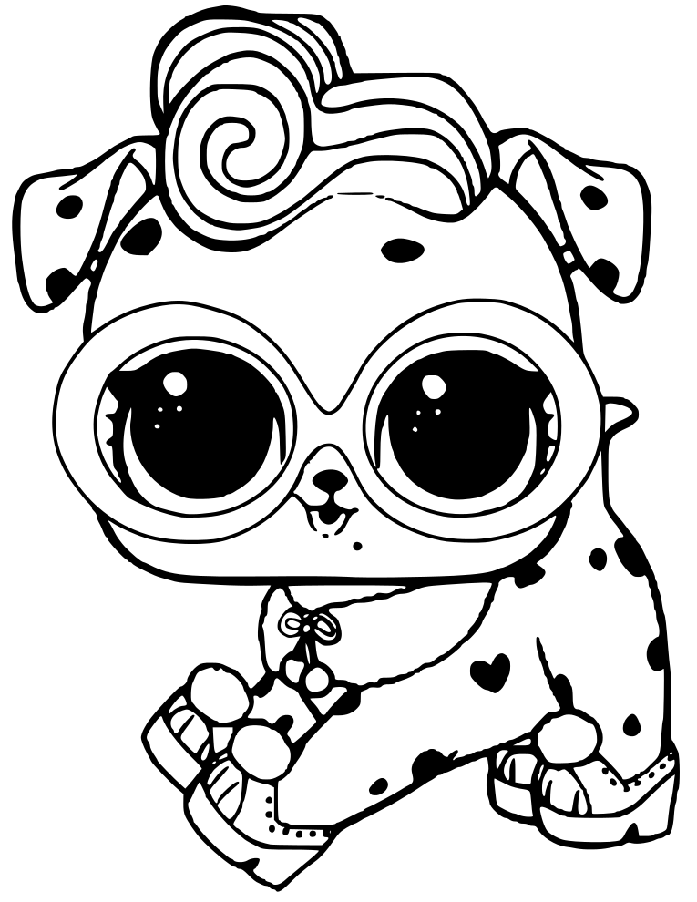 Lol Doll Coloring Pages Free Printable 104