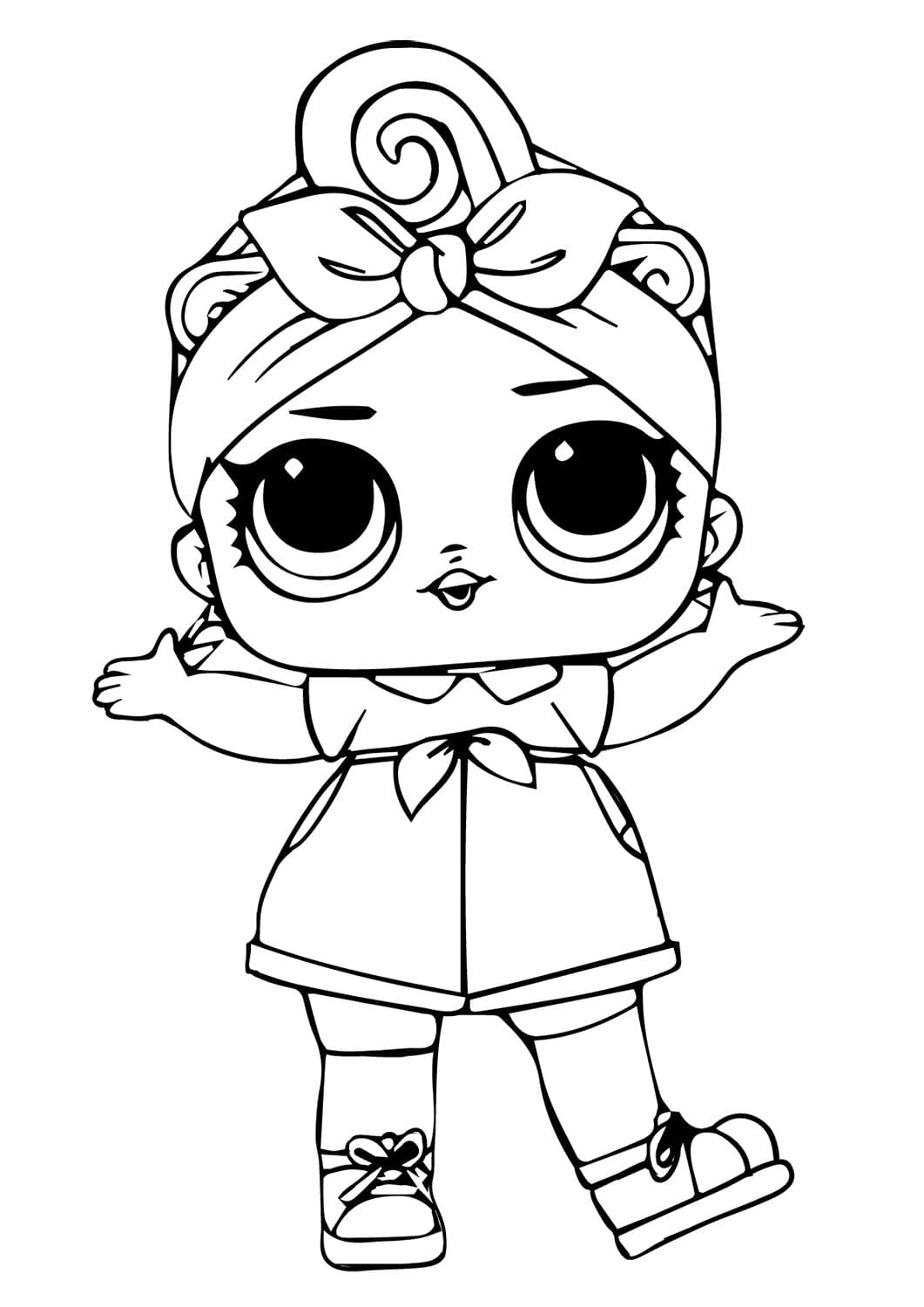 Lol Doll Coloring Pages Free Printable 106