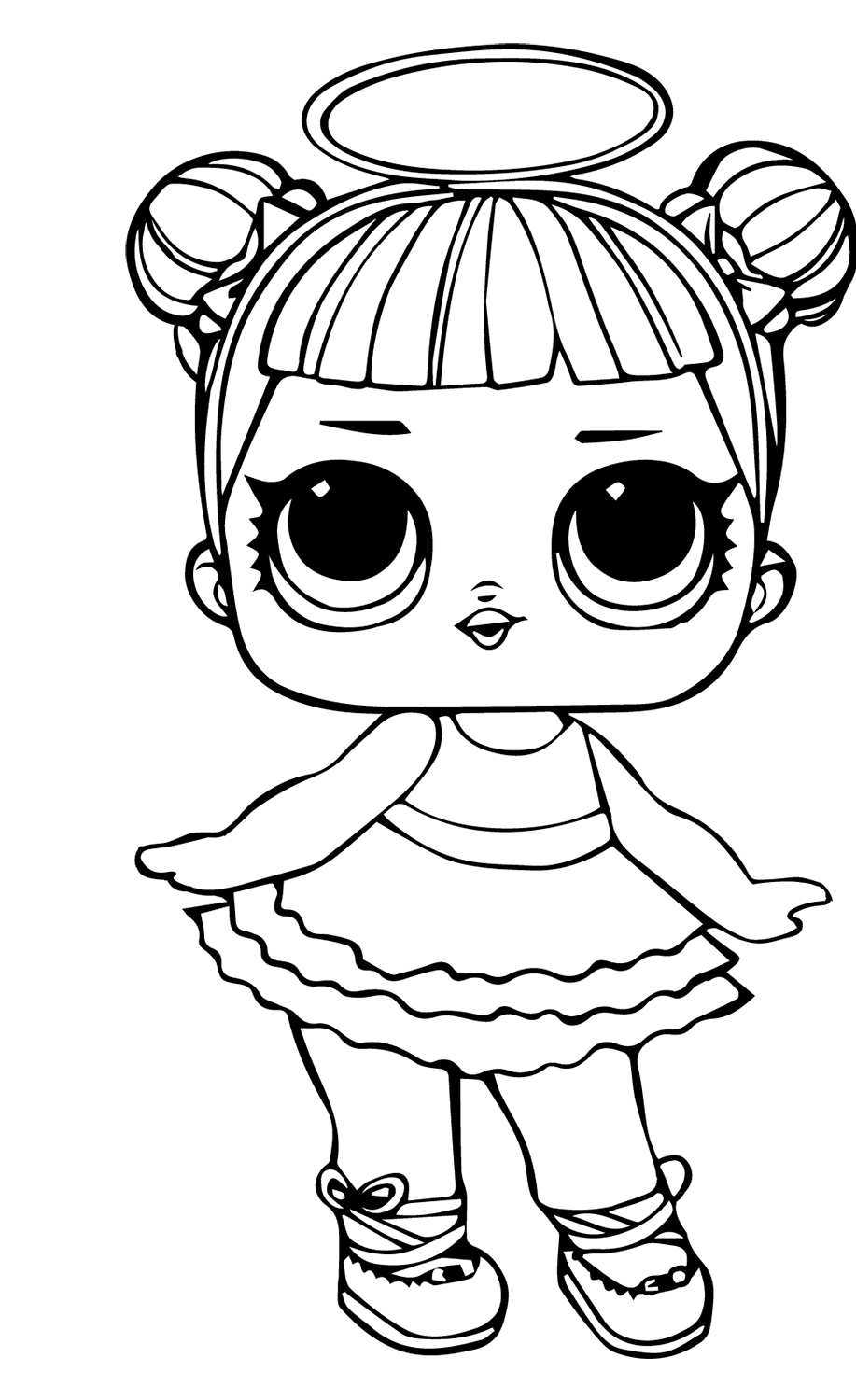 Lol Doll Coloring Pages Free Printable 110