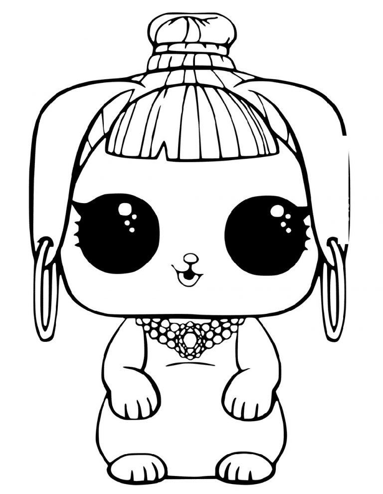 Lol Doll Coloring Pages Free Printable 115