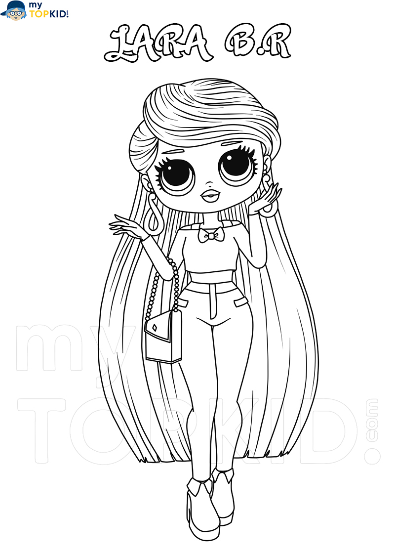 Lol Doll Coloring Pages Free Printable 120