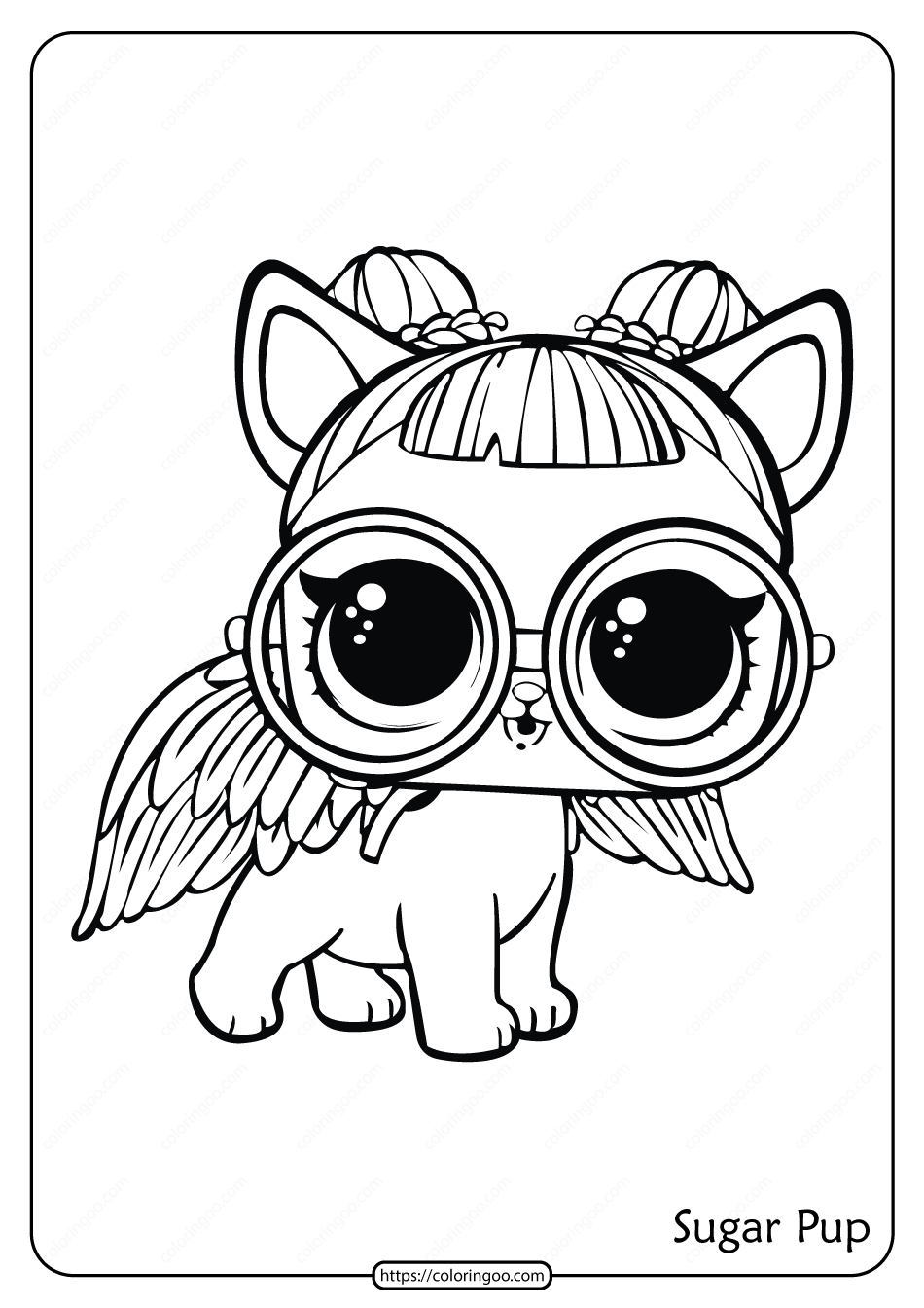 Lol Doll Coloring Pages Free Printable 121