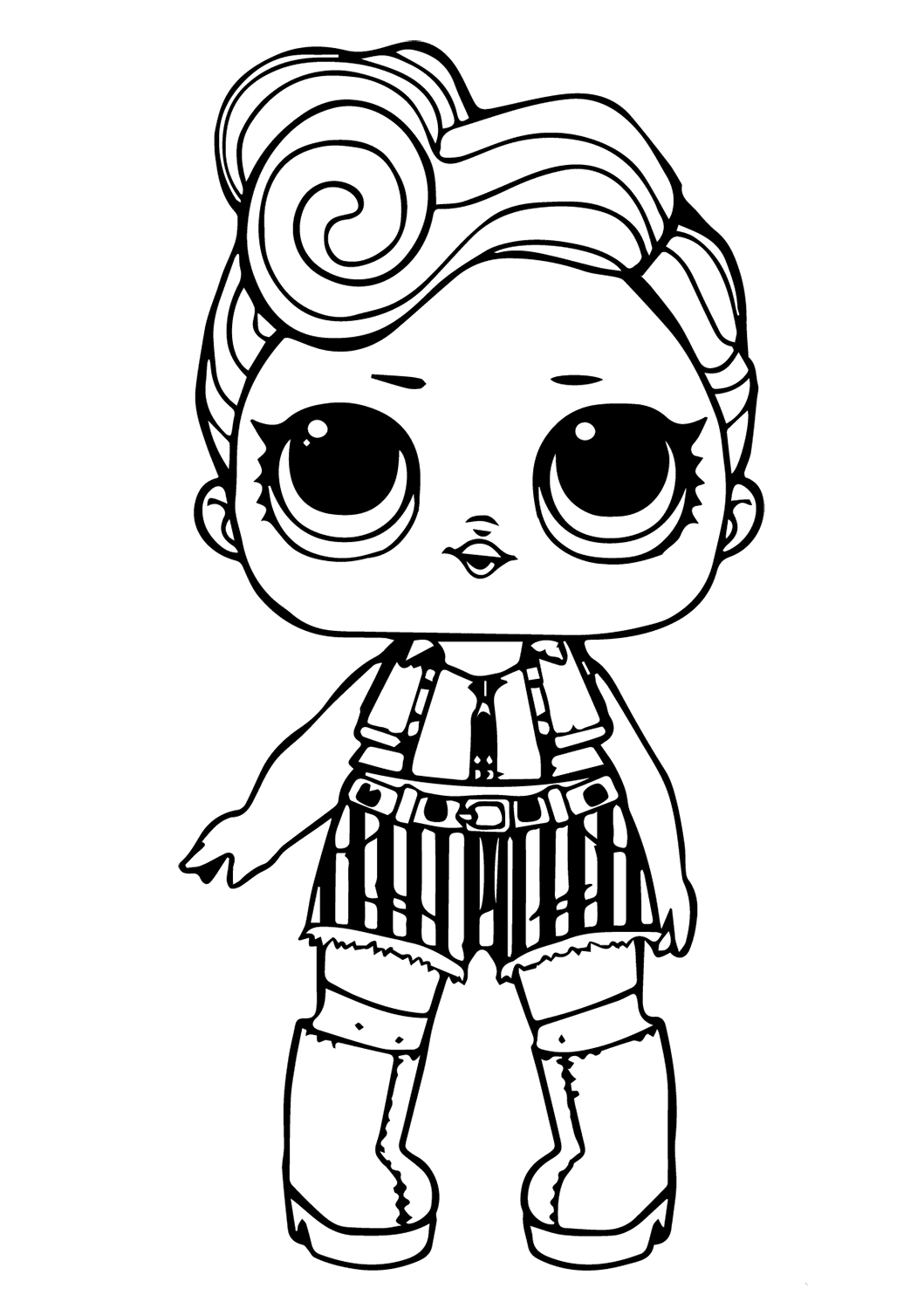 Lol Doll Coloring Pages Free Printable 128