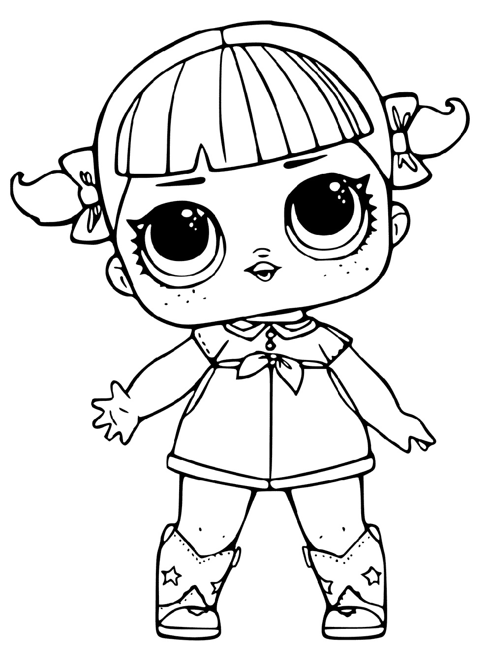 Lol Doll Coloring Pages Free Printable 131