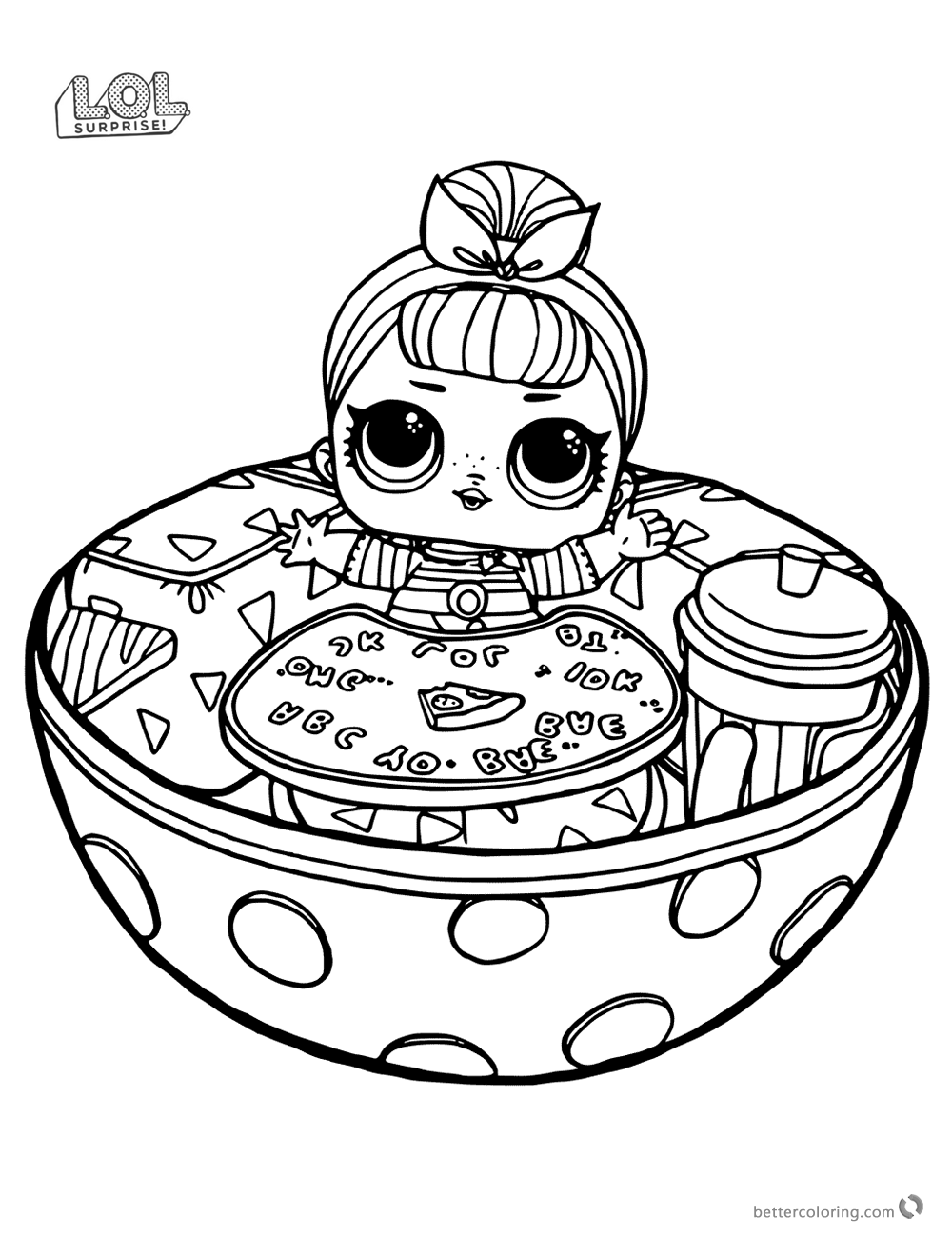 Lol Doll Coloring Pages Free Printable 132