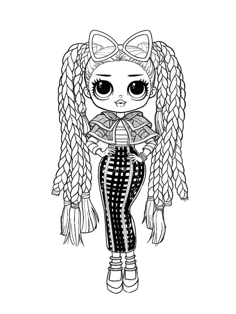 Lol Doll Coloring Pages Free Printable 139