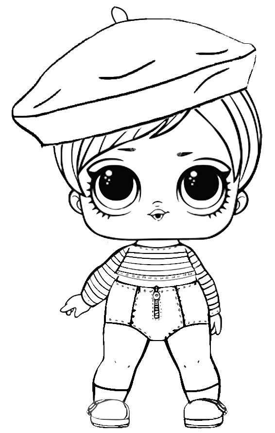 Lol Doll Coloring Pages Free Printable 14